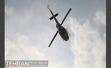 سقوط بالگرد در دریاچه شهدای خلیج فارس