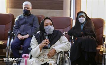 دیدار صمیمی شهروندان دارای معلولیت منطقه 5 با سیدمحمد آقامیری عضو شورا و احسان شریفی شهردار منطقه 5