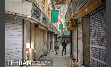 تعطیلی کسبه بازار تجریش 18