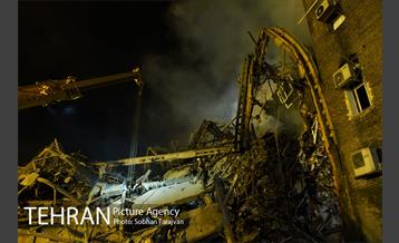 امداد رسانی شبانه در حادثه پلاسکو -2 22