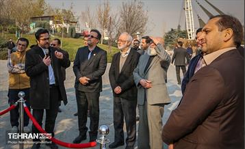 مراسم رونمایی از سازه حجمی عروج 6