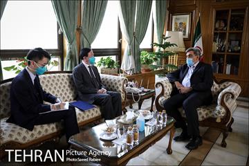 دیدار شهردار تهران با سفیر چین در ایران 2