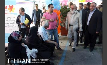 بازدید رییس شورای اسلامی شهر تهران و مدیر عامل سازمان میادین شهرداری تهران از مراکز عرضه بهداشتی دام 4