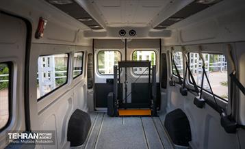 مراسم ورود ۲۰ ون‌ ویژه به ناوگان خدمات‌رسانی به معلولان و جانبازان 6