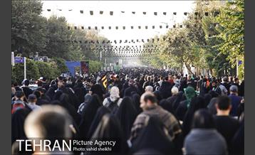 پیاده روی جامندگان اربعین حسینی (ع) در تهران 4