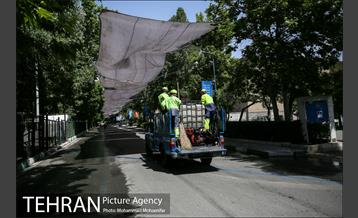 آماده سازی دانشگاه تهران برای نماز جمعه 24