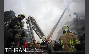 سومین روز عملیات امداد ونجات حادثه پلاسکو -5 2