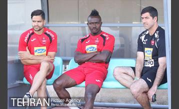 تمرین تیم فوتبال پرسپولیس 9