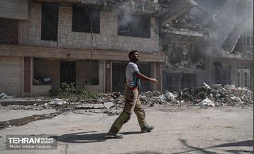 حمله موشکی رژیم صهیونیستی به یک ساختمان در محله شهرآرا 14