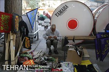 بازار سیاهه فروشی در آستانه ماه محرم پاساژ مهستان 26