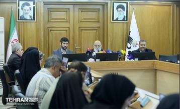 نشست خبری  رئیس شورای اسلامی شهر تهران 22