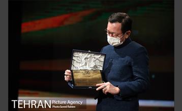 مراسم اختتامیه پنجمین دوره جایزه جهانی خشت طلایی تهران 58