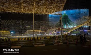 تهران غرق در نور 3