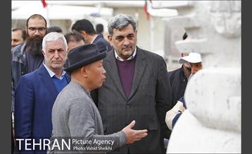 بازدید شهردار تهران از نهمین سمپوزیوم مجسمه سازی تهران 16