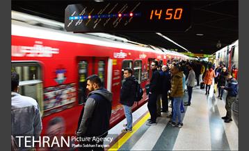 خدمت رسانی مترو در آئین تشییع سردار قاسم سلیمانی 15