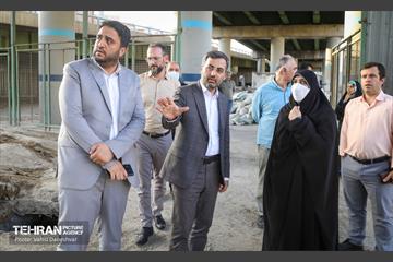 بازدید نرگس معدنی پور از منطقه 17