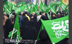 تجمع عزاداران فاطمی در میدان هفت تیر 25