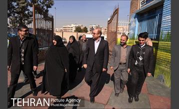 دیدار دکتر قالیباف از مدرسه استثنایی توحید 1