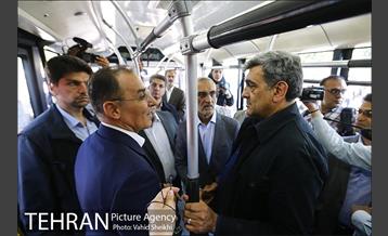 آیین بهره برداری و توسعه ناوگان شرکت واحد اتوبوسرانی شهر تهران 30