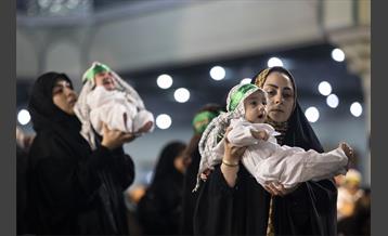 مراسم شیرخوارگان حسینی در آستان عبدالعظیم الحسنی(ع)  9