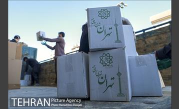 ارسال کمک های شهرداری تهران برای مردم زلزله زده سی سخت 6