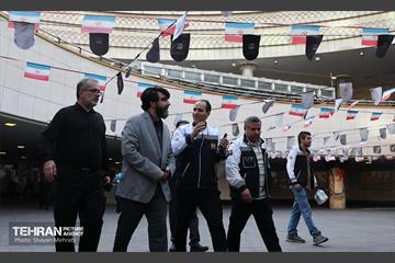 بازدید سخنگوی شهرداری تهران از مترو تهران 3