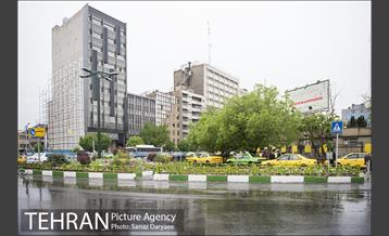 باران بهاری در تهران 11