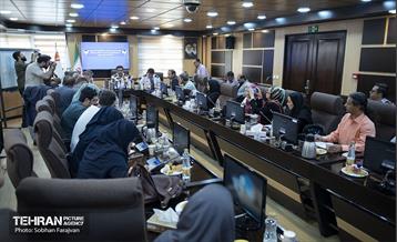 نشست خبری مدیرعامل سازمان آتش‌نشانی 18