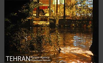 بارش شدید باران و تگرگ در تهران 38