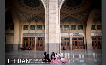 افطاری ساده در حاشیه نمایشگاه قرآن 9