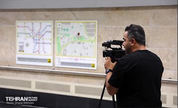 بازدید نمایندگان رسانه‌های خارجی از مترو مریم مقدس(س)  33