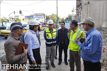بازدید مدیرعامل متروی تهران از بخش میانی خط 7 مترو 3