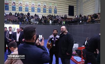 مسابقات بزرگ کشتی کارکنان شهرداری تهران  5