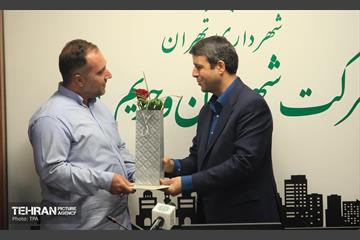 آیین رونمایی از تابلو شرکت شهربان و حریم‌بان شهرداری تهران 6