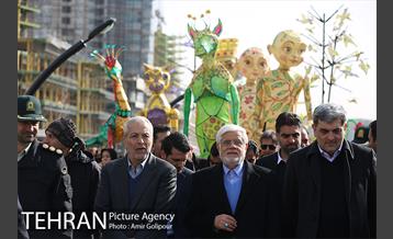 آیین بهره برداری از ۵۵ پروژه مدیریت شهری در منطقه ۲۲ تهران 7