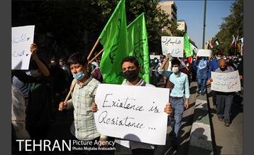 راهپیمایی نمازگزاران عید فطر 13