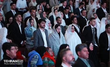 جشن ازدواج ۱۱۰ زوج دارای معلولیت 53