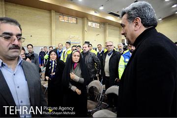 بهره برداری از طرح مشارکت شهرداری تهران و سازمان اورژانس کل کشور 5