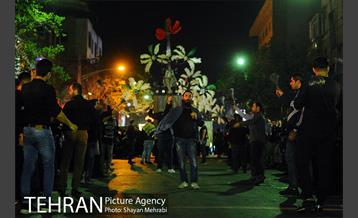 مراسم عزاداری حسینی در خیابان رودکی 29