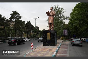 مراسم رونمایی از تندیس شهید دکتر مصطفی چمران  1