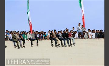 تماشاگران دیدار دو تیم ایران و چین