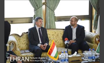 دیدار شهردار تهران با رئیس مجلس ملی مجارستان 4