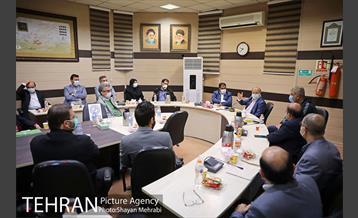 بازدید دکتر زالی از بهشت زهرا(س) 5