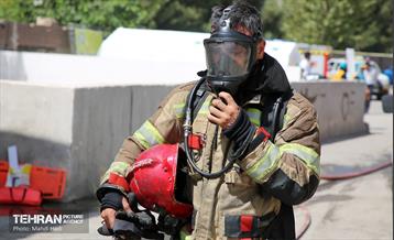 مانور ریزش آوار ساختمان 15