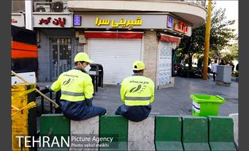 خدمات شهرداری تهران در مراسم پیاده روی جاماندگان حسینی (ع) 27