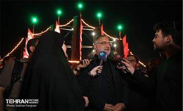 شهردار تهران در سوگواره آیینی «محرم شهر» 20