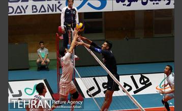 دیدار پارسه تهران و شهرداری تبریز در لیگ برتر والیبال 7
