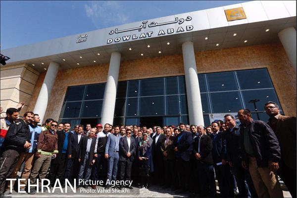 تست گرم خط ۶ متروی تهران 15