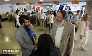 بازدید سخنگوی شهرداری تهران از مترو تهران 25