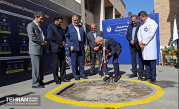 آیین ساخت پارکینگ طبقاتی در بیمارستان شریعتی 10